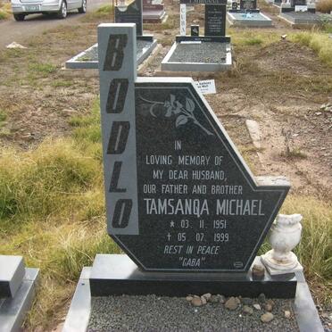 BODLO Tamsanqa Michael 1951-1999