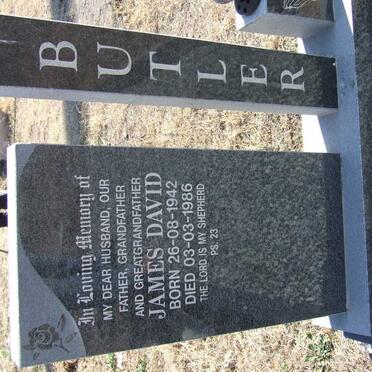 BUTLER James David 1942-1986