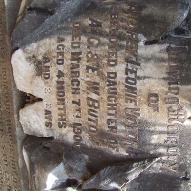 BUTOW Audrey Leonie Victoria -1900