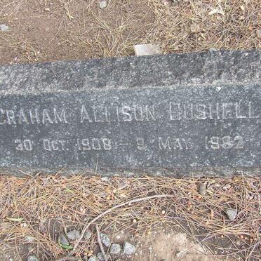 BUSHELL Graham Allison 1908-1982 &amp; Dorothy Rosely SEGGER 1914-1947