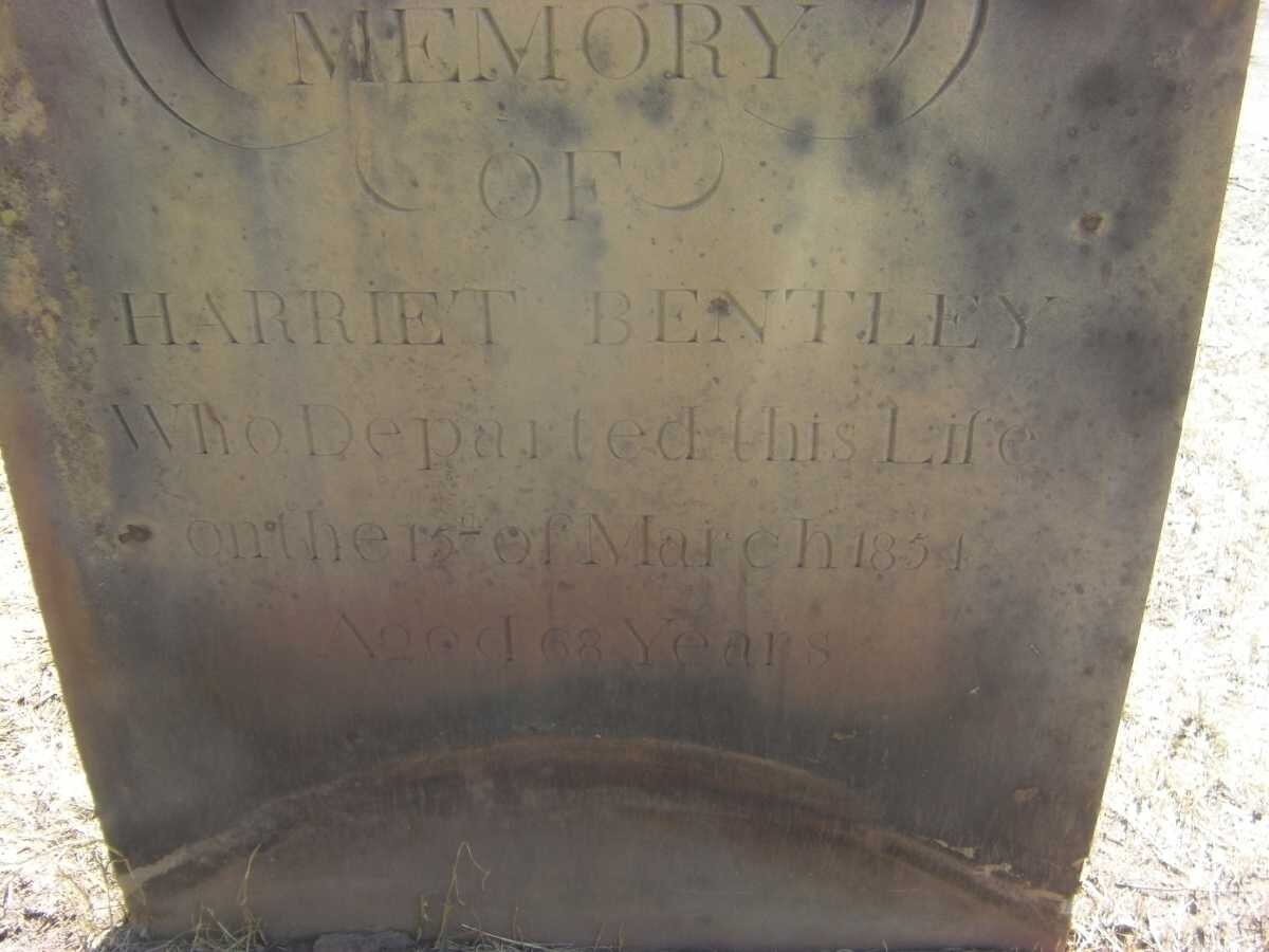 BENTLEY Harriet -1854