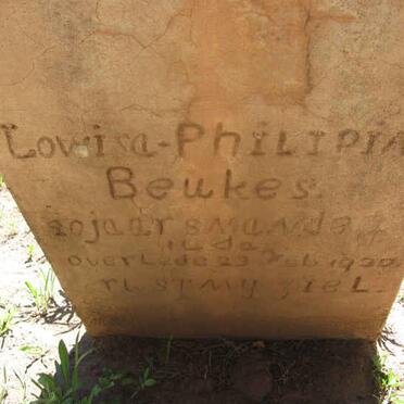 BEUKES Lowisa Philipina -1920