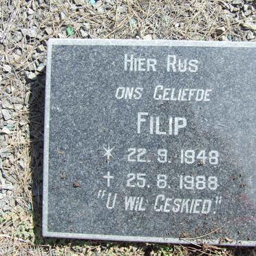 COETZER Filip 1948-1988