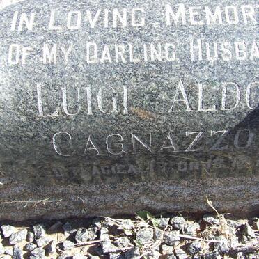 CAGNAZZU Luigi Aldo -1967