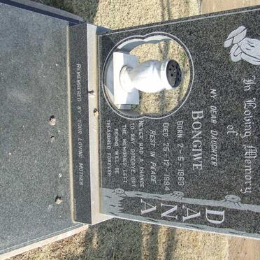 DANA Bongiwe 1963-1994