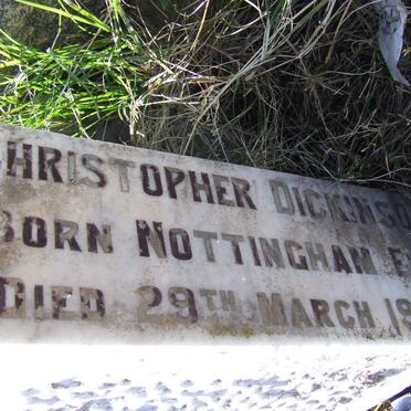 DICKINSON Christopher -1919