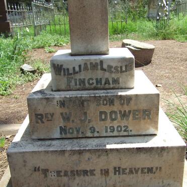 DOWER William Leslie Fincham -1902