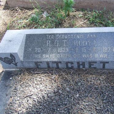 FITCHET R.G.T.  1939-1974