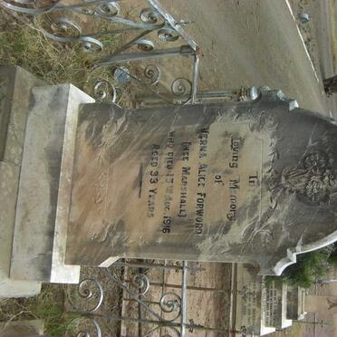 FORWORD Verna Alice nee MARSHALL -1916