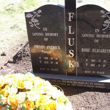 FLUSK Vivian Patrick  1939-2010 &amp; Rose Elizabeth 1941-2001