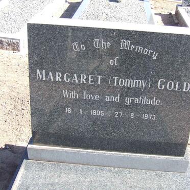 GOLD Margaret 1905-1973