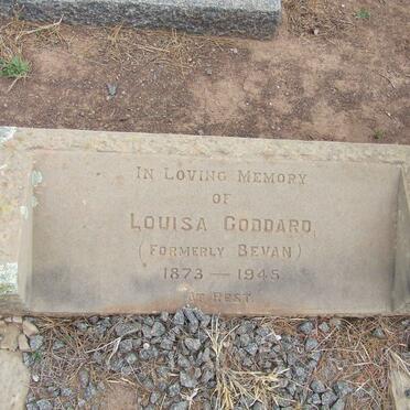 GODDARD Louisa nee BEVAN 1873-1945