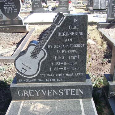 GREYVENSTEIN Hugo 1950-1978