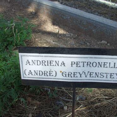 GREYVENSTEYN Andriena Petronella