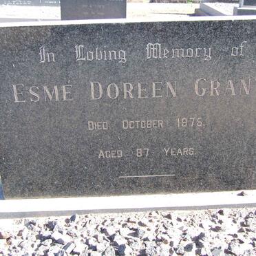GRANT Esmé Doreen -1975