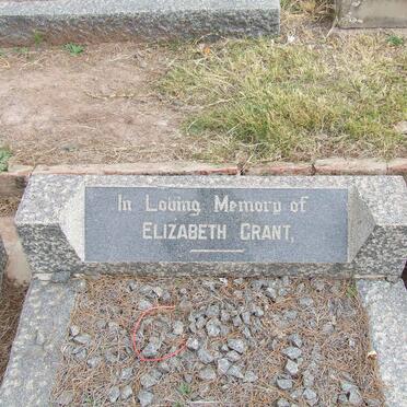 GRANT Elizabeth