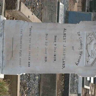 HARTLAND Albert J. 1859-1919