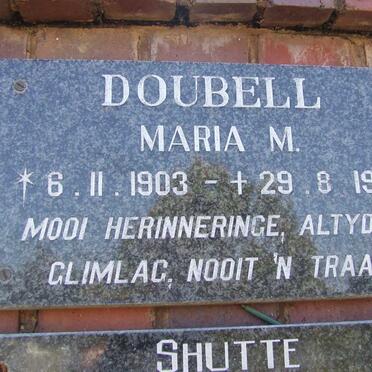 DOUBELL Maria M. 1903-1992