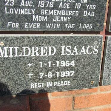 ISAACS Mildred 1954-1997