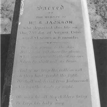 JACKSON S. -1866