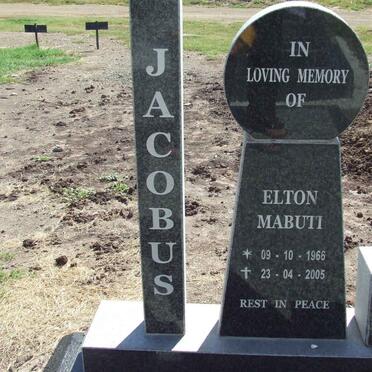 JACOBUS Elton Mabuti 1966-2005