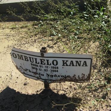 KANA Nombulelo 1968-2004