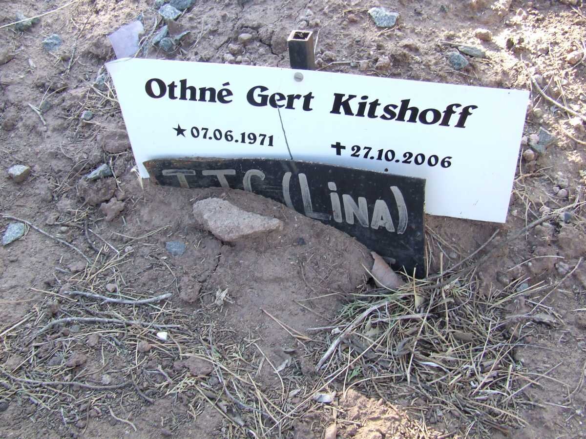 KITSHOFF Othne Gert 1971-2006