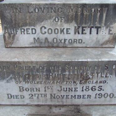 KETTLE Alfred Cooke 1865-1900 &amp; Bessi -1945