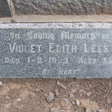 LEES Violet Edith -1963