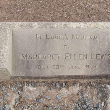 LEWIS Margaret Ellen -1945