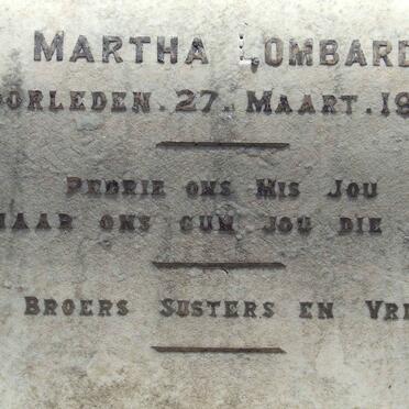 LOMBARD Martha -1930