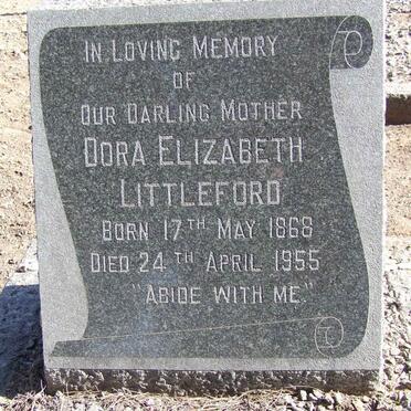 LITTLEFORD Dora Elizabeth 1868-1955
