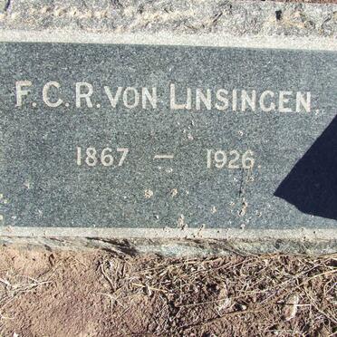  LINSINGEN F.C.R., von 1867-1926 