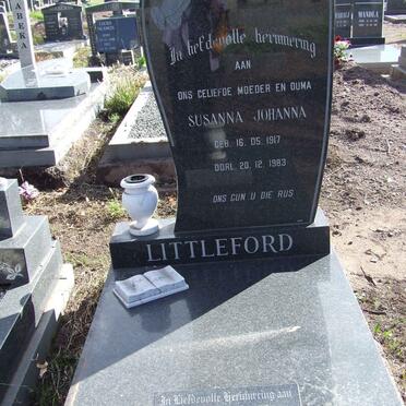 LITTLEFORD Susanna Johanna 1917-1983 :: OTTO Alta 1947-1998