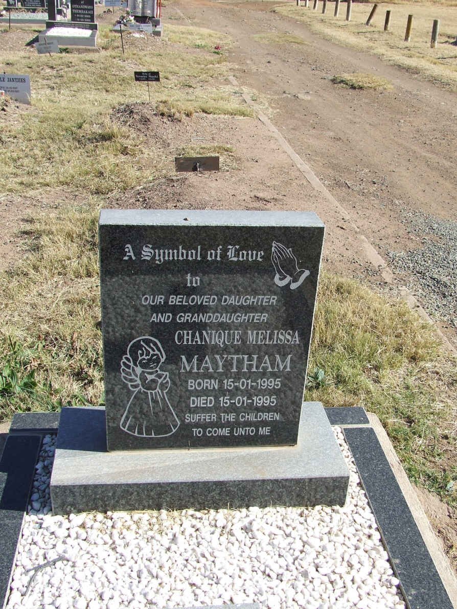 MAYTHAM Chanique Melissa 1995-1995