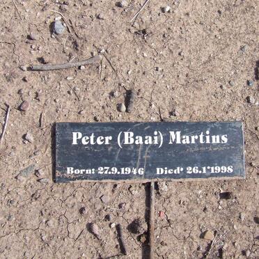 MARTINS Peter 1946-1998