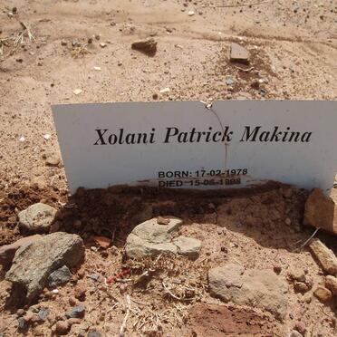 MAKINA Xolani Patrick 1978-1998