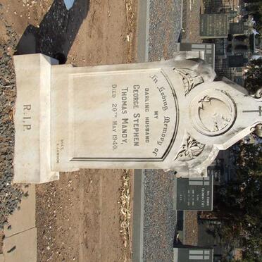 MANDY George Stephen Thomas -1940