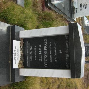 MATUTU Ntomboxolo 1975-1999