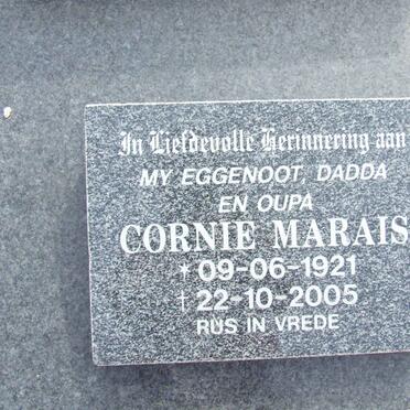 MARAIS Cornie 1921-2005