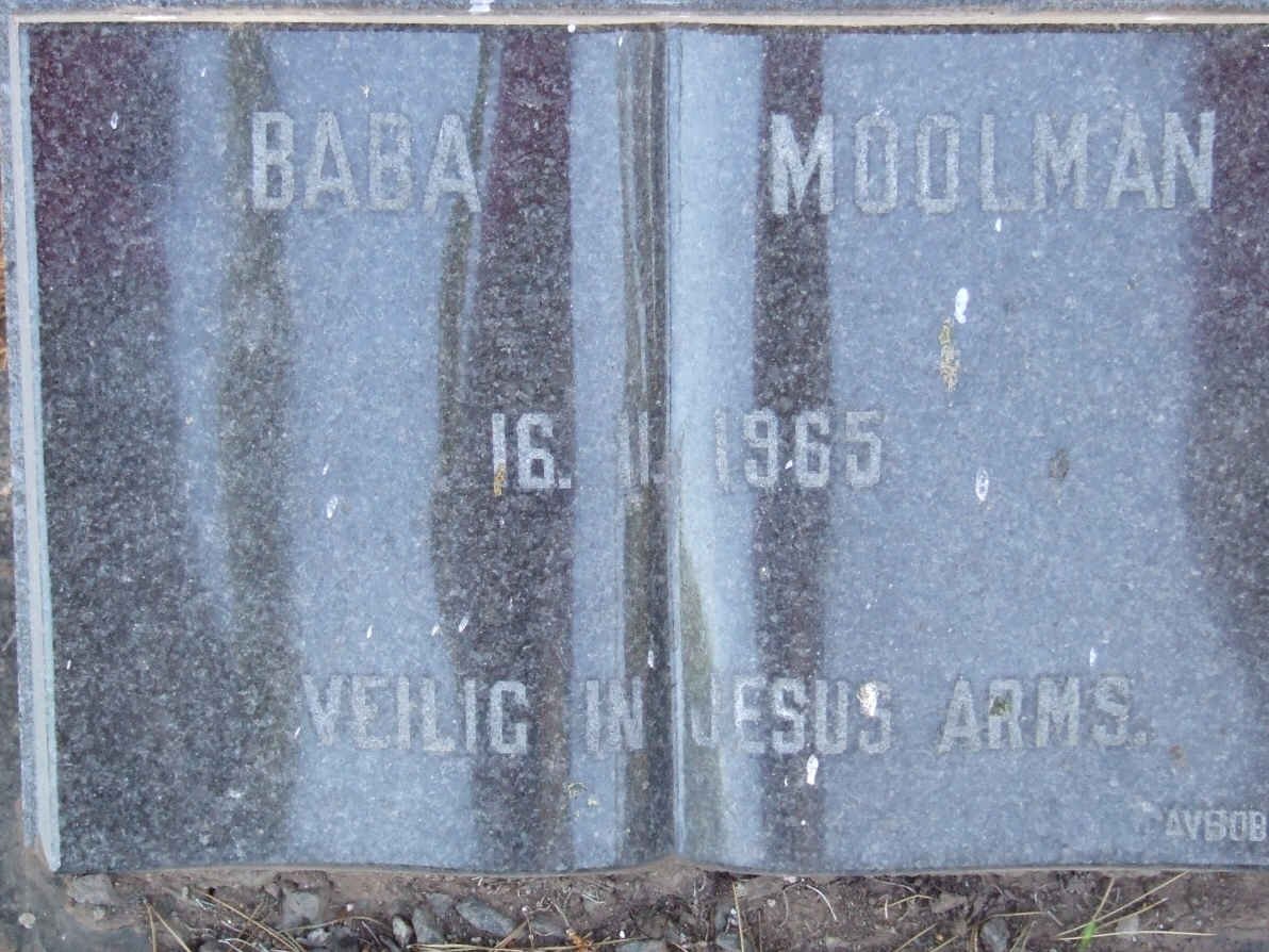 MOOLMAN Baba -1965