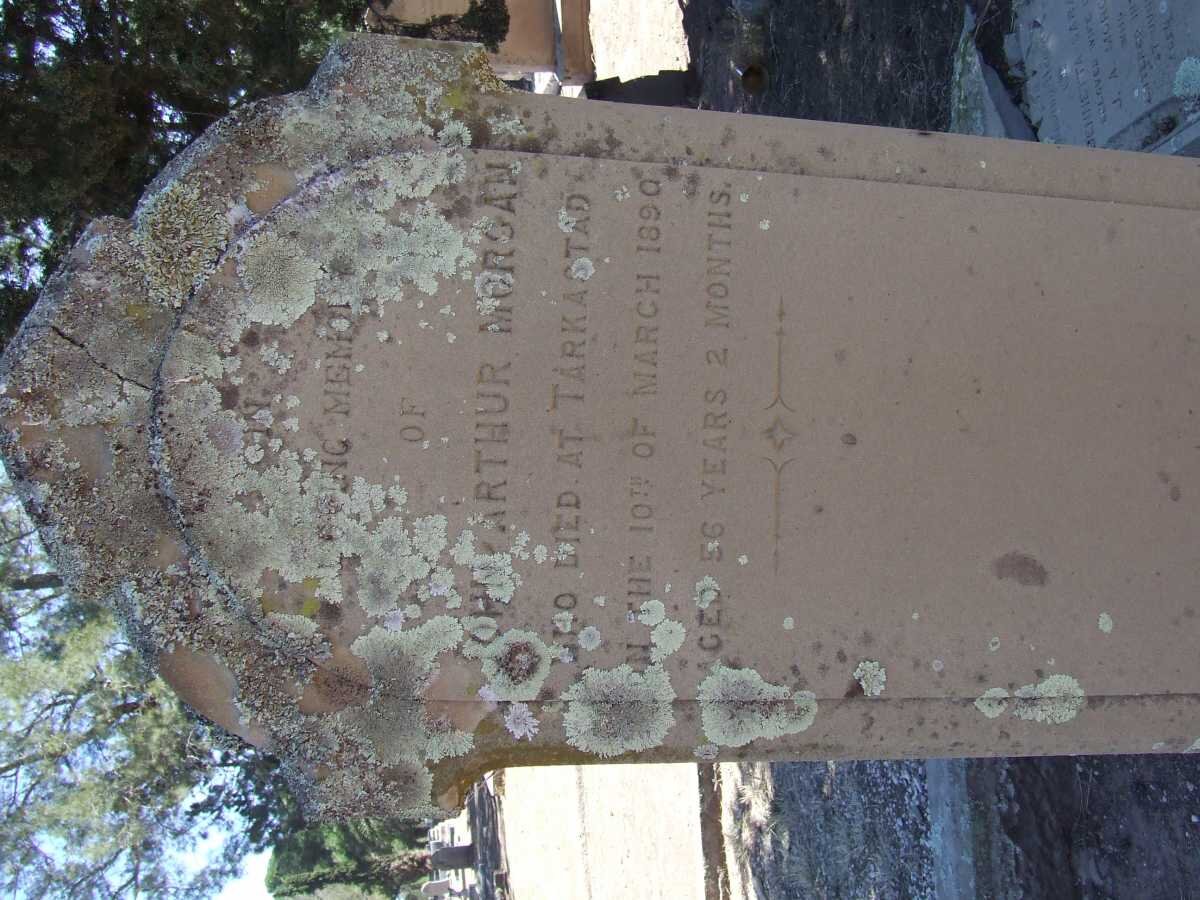 MORGAN John Arthur -1890