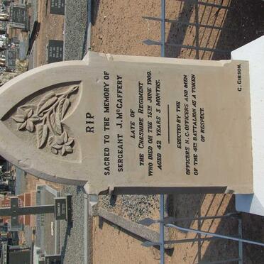 McCAFFERY J.M. -1900