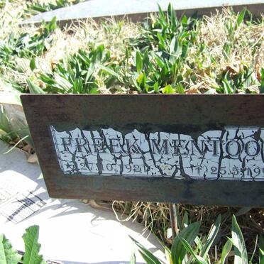 MENTOOR Freek 1921-1994