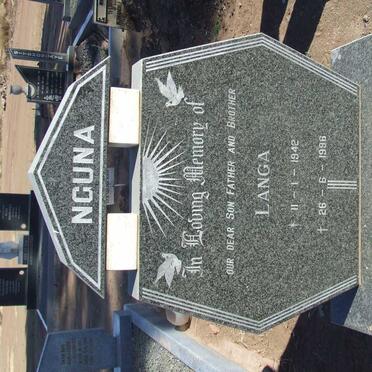 NGUNA Langa 1942-1996
