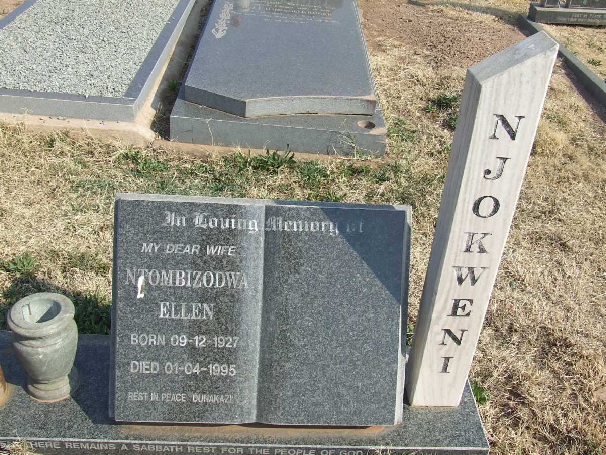 NJOKWENI Ntombizodwa Ellen 1927-1995