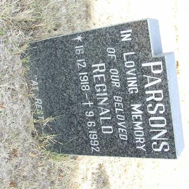 PARSONS Reginald 1918-1992