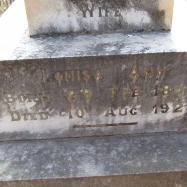 PALMER Louisa Ann 1848-1928