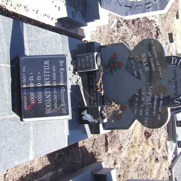 PLESSIS Willie, du 1918-1985 &amp; Sophia 1919-2001:: LENTOOR William 2001-2001