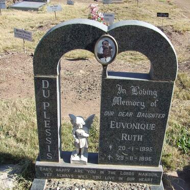 PLESSIS Euvonique Ruth, du 1995-1995